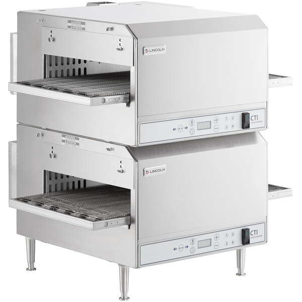 Lincoln 2500/1353 DCTI Double Stacked Countertop Impinger Electric