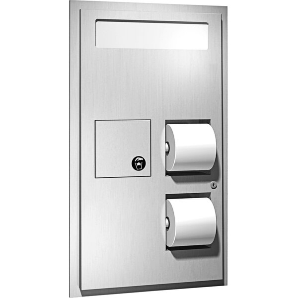 American Specialties, Inc. 100482 Stainless Steel Recessed Toilet