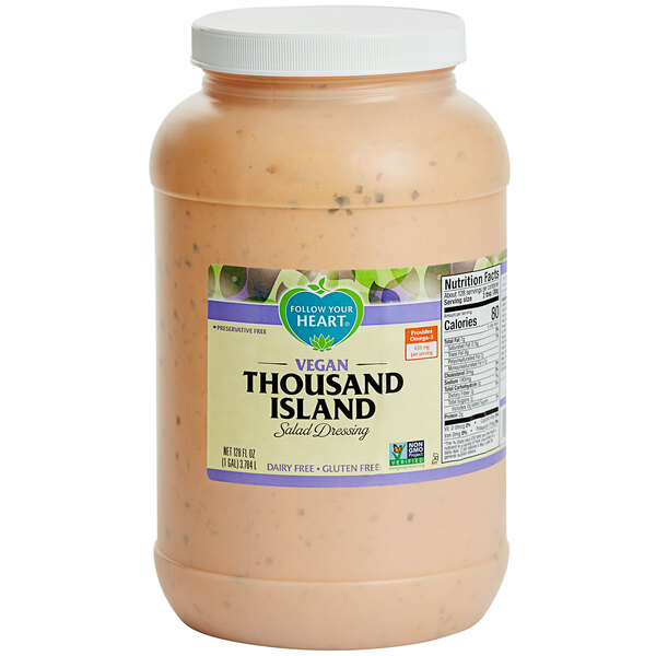 Follow Your Heart Vegan Thousand Island Dressing 1 Gallon 4/Case