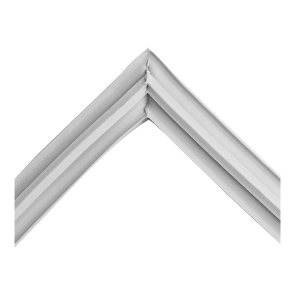 A white square Avantco gasket.