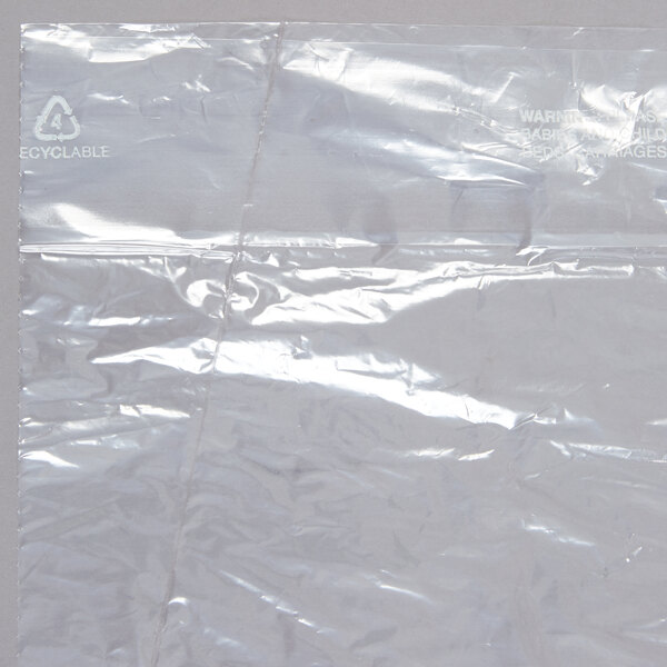 54" Dry Cleaning Poly Garment Bag on Roll 360/Roll