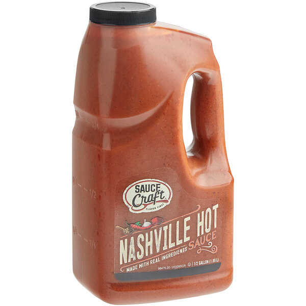 Sauce Craft Nashville Hot Sauce 0.5 Gallon 4/Case