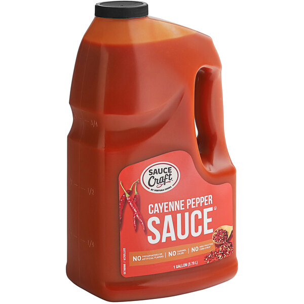 Sauce Craft Cayenne Pepper Sauce 1 Gallon 2/Case