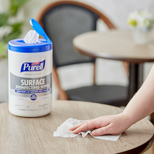 Purell® 9342-06 110 Count Professional Surface Disinfecting Wipes