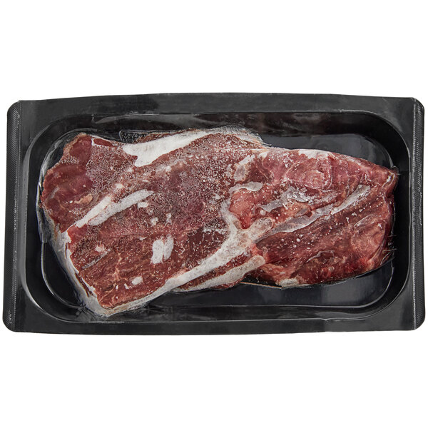 TenderBison 8 oz. CenterCut Bison Sirloin Steak 18/Case