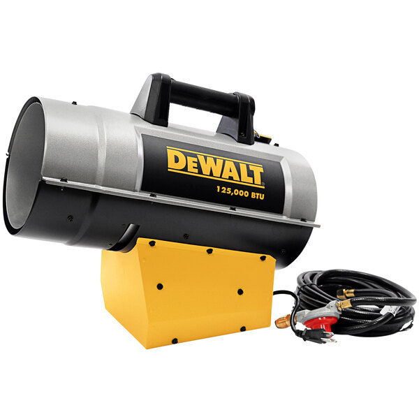DeWalt Forced Air Liquid Propane Heater DXH125FAV 125,000 BTU