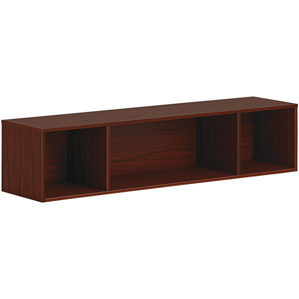 HON Mod 60" x 14" x 39 3/4" Traditional Mahogany Wall Mounted Laminate