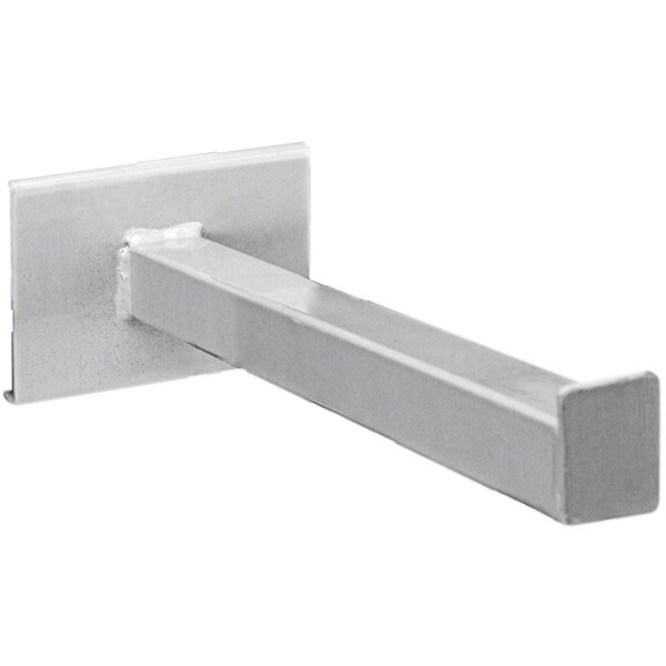 A Quantum heavy-duty metal spike for a louvered panel on a white surface.