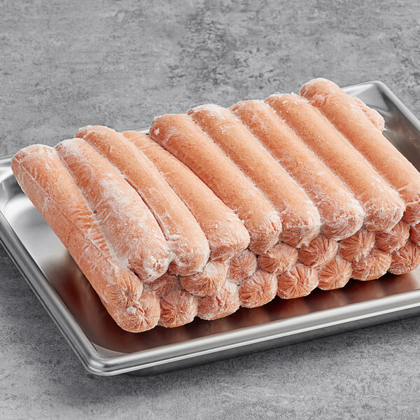 Nathan's Famous 6" 5/1 Jalapeno & Cheese Beef Franks 100/Case