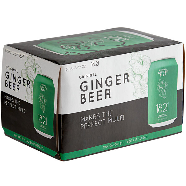 18.21 Bitters Ginger Beer 12 fl. oz. 6/Pack