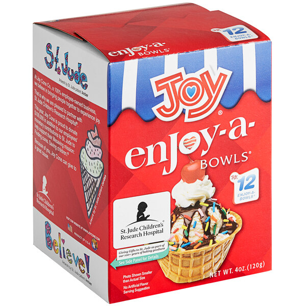 JOY Mini Waffle Cone Bowl 144/Case