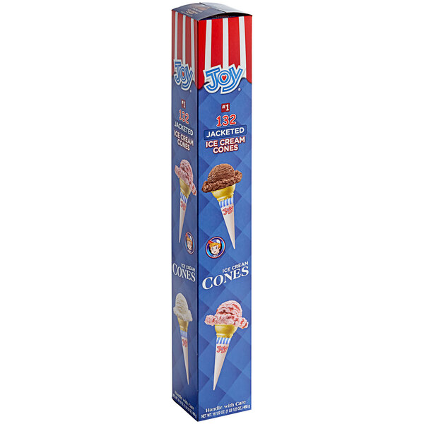 JOY 1 Pointed Bottom Jacketed Cake Cone Dispenser Pack 1056/Case