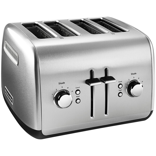 KitchenAid KMT4115SX Stainless Steel 4Slice Toaster with Manual High
