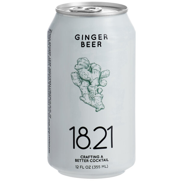18.21 Bitters Light Ginger Beer 12 fl. oz. 6/Pack