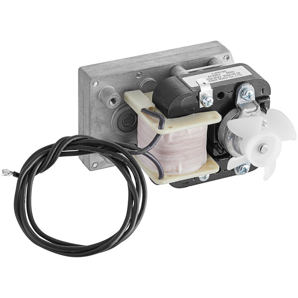 An Avantco motor with a wire.