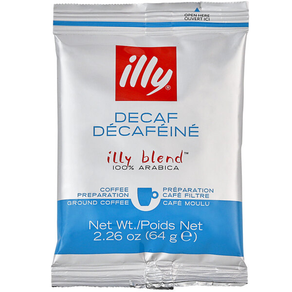 illy Decaf Classico Coffee Packet 2.26 oz. 48/Case