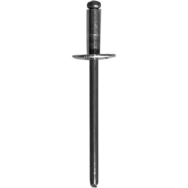 An Amana pop rivet with a black metal rod.