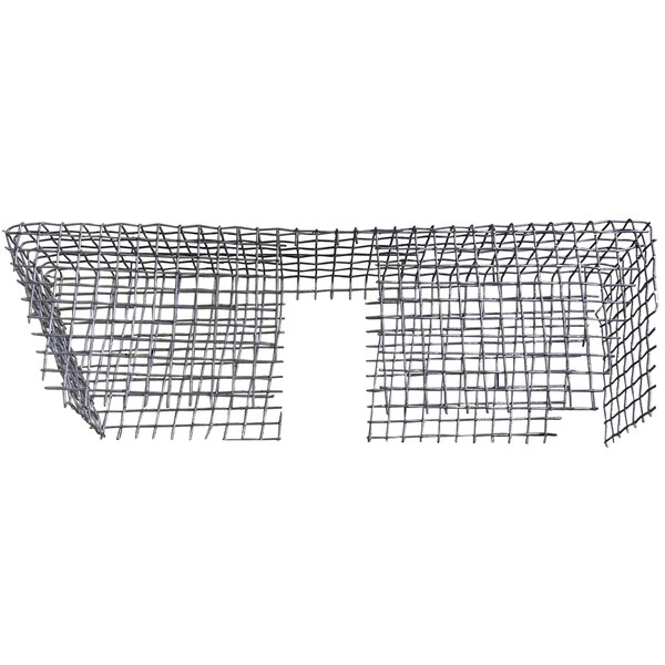 A wire mesh structure on a white background with the Amana Exhaust Duct Screen.