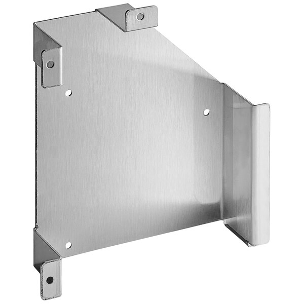 A Solwave stainless steel metal bracket with two holes.