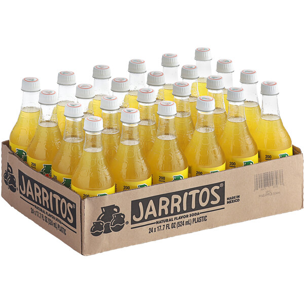 Jarritos® Pineapple Soda 17.7 fl. oz 24/Case