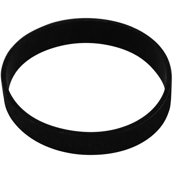 A black rubber belt.