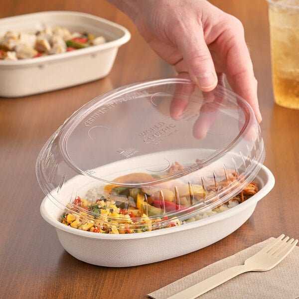 Food Storage Container-Compostable Bowl With Lid-Go-Compost