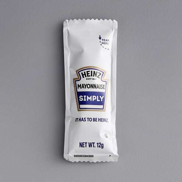 Heinz Simply Mayonnaise Packet 12 Grams 200/Case