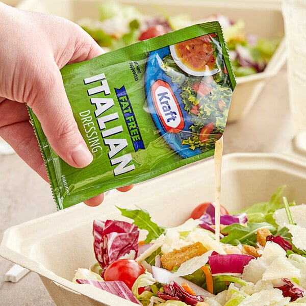Kraft FatFree Italian Dressing Packet 1.5 oz. 60/Case