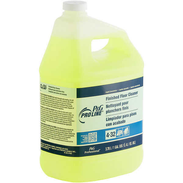 P&G Pro Line 02036 Finished Floor Cleaner Concentrate 1 Gallon / 128 oz. 4/Case