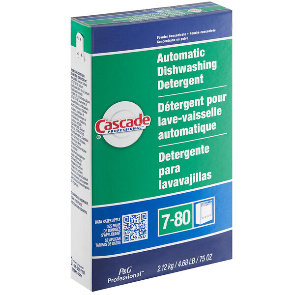 Cascade Professional 59535 Fresh Scent Automatic Dishwashing Detergent Powder 75 oz. 7/Case