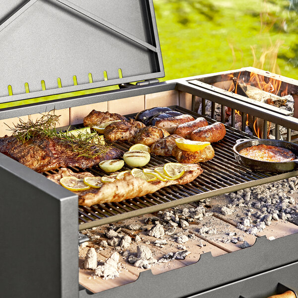 Nuke Delta 40" Portable Outdoor Gaucho Charcoal Grill