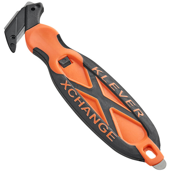 Klever Kutter XChange Orange Box Cutter with Wider Head KCJXC35G
