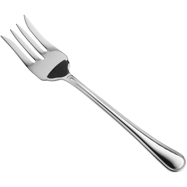 An American Metalcraft stainless steel cold meat fork with a silver handle.