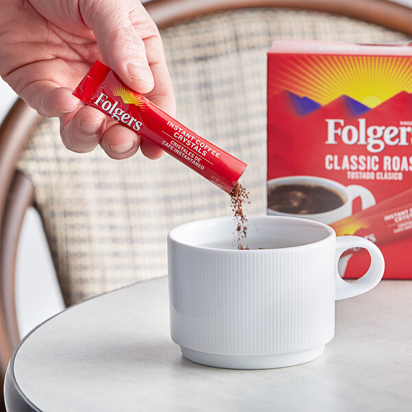 How Much Caffeine in Folgers Instant Coffee Packets 