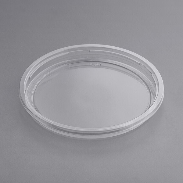 Bare by Solo Clear NonEmbossed Recessed Recycled Plastic Deli