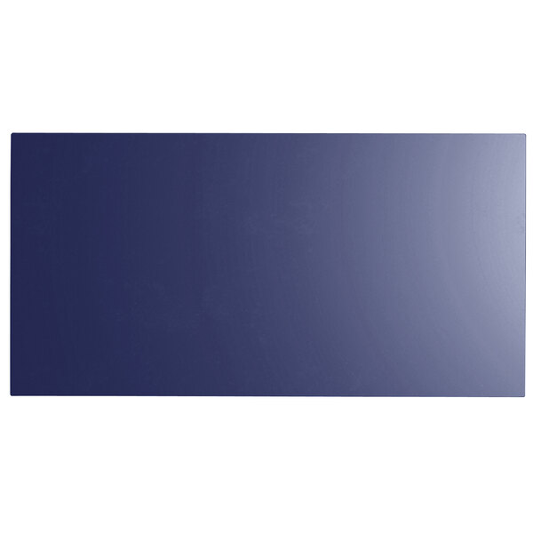 Lancaster Table & Seating Alloy Series 63" x 32" Navy Standard Height ...