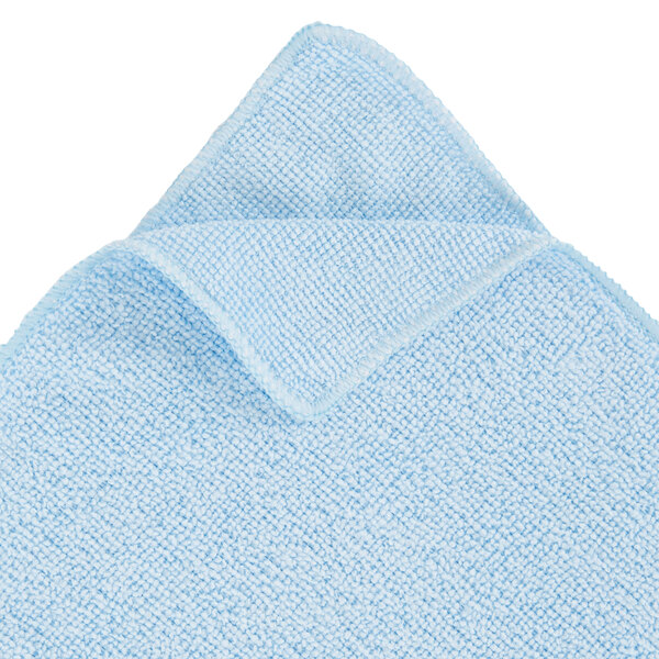 Rubbermaid 1820583 HYGEN Sanitizer Safe 16" x 16" Blue Microfiber Cloth