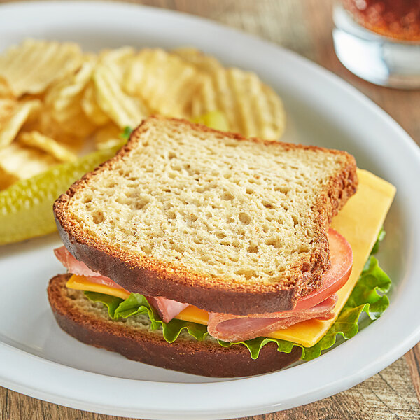 Katz Gluten Free Individually Wrapped Oat Bread 1.23 oz. 72/Case