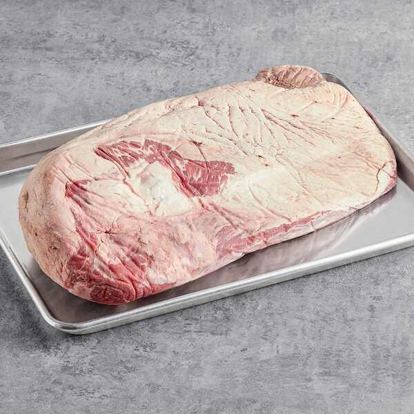 Strauss Grass Fed Choice Boneless Beef Brisket 12 lb. 5/Case
