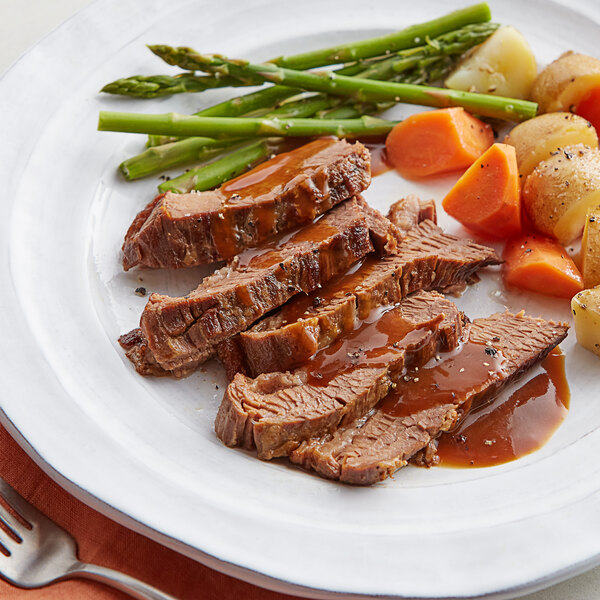 Strauss Grass Fed Choice Boneless Beef Brisket 12 lb. 5/Case