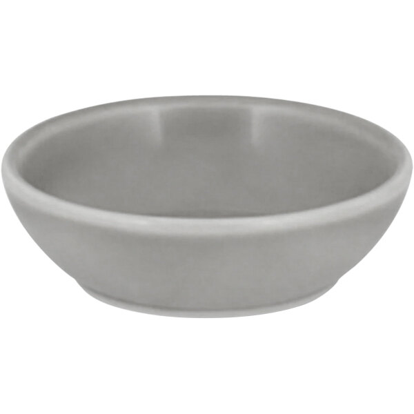 A Bauscher Scope porcelain bowl in gray.