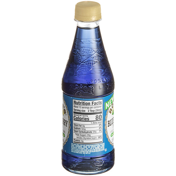 Rose's Blueberry Syrup 12 fl. oz. 12/Case