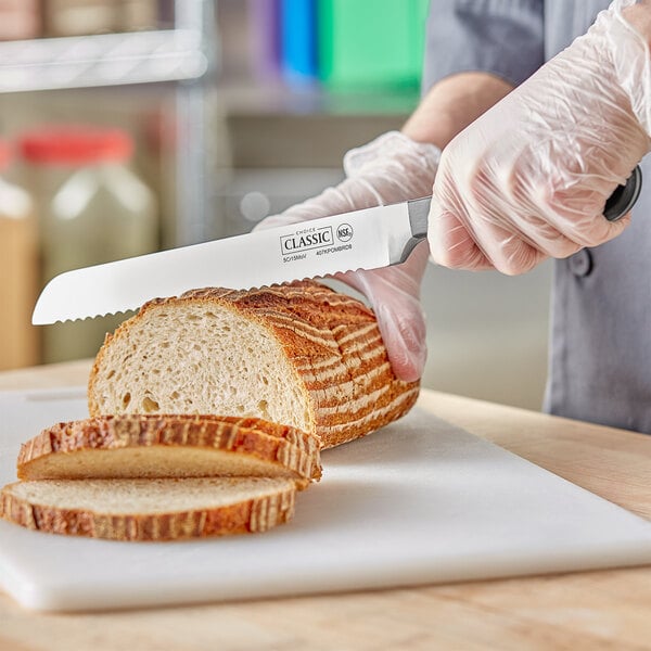 Ergo Chef Prodigy Series Serrated Off-Set Bread & Deli Knife Ergonomic  Comfort-Grip Handle (8 inch)
