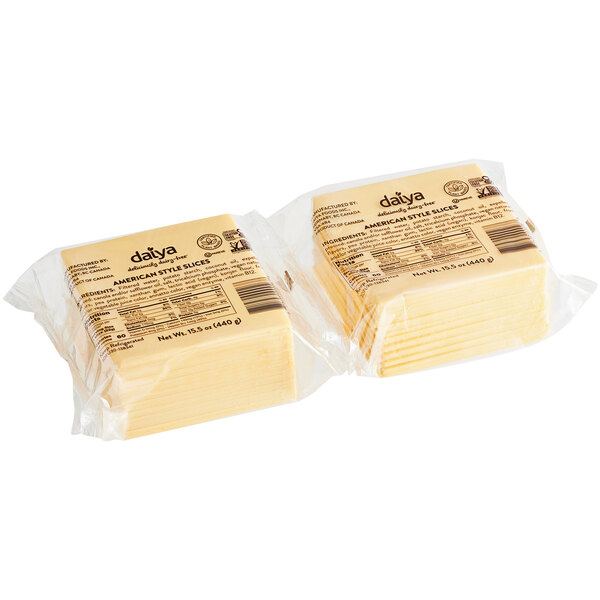 Daiya Vegan Sliced American Cheese 1.94 lb. 4/Case