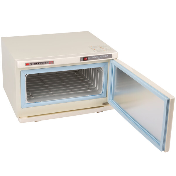 Town 28501 One Compartment Waterless Oshibori Towel Steamer 80 Towel