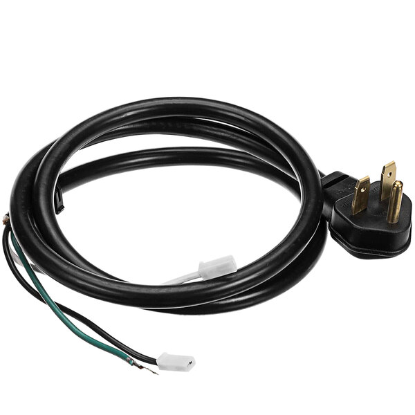 A black Amana power cord with a NEMA 6-30P plug.