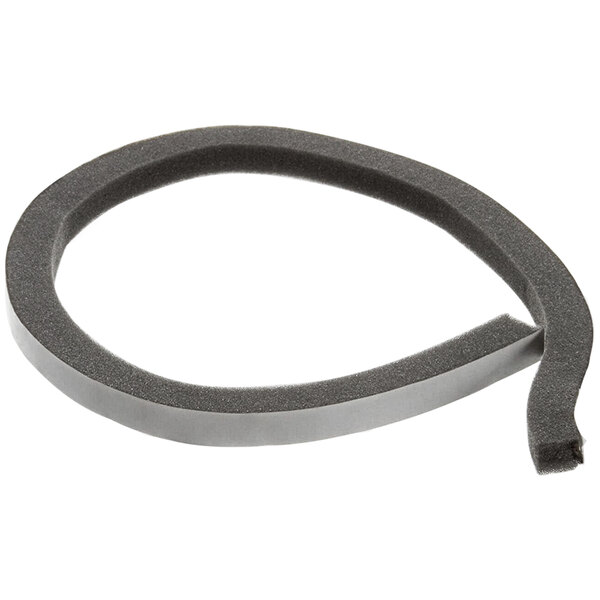 A Solwave black foam rubber self-adhesive gasket strip.