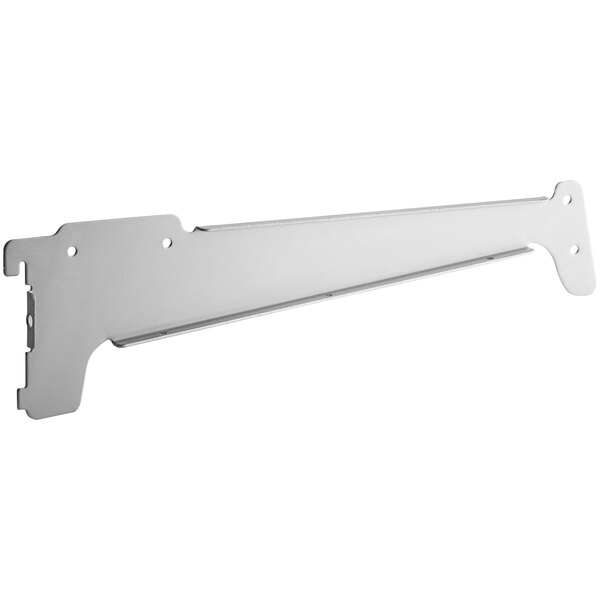 A metal object with two screws.