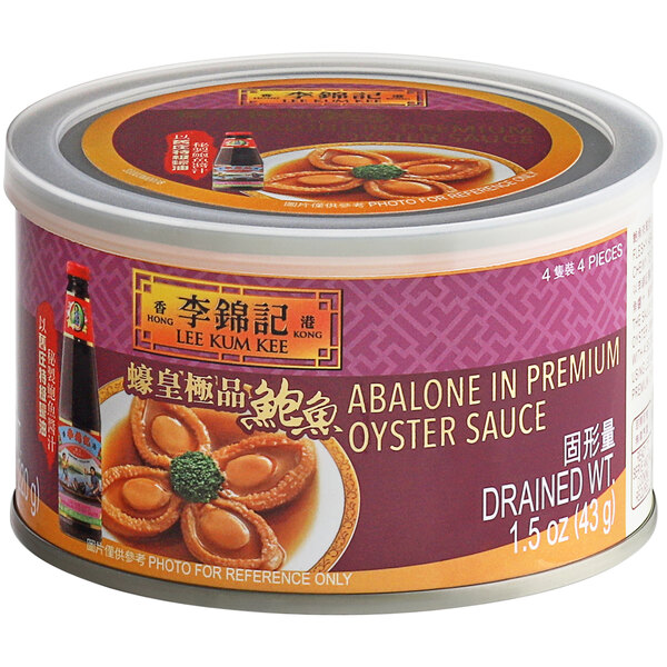 Lee Kum Kee Abalone in Oyster Sauce 7.8 oz. 12/Case