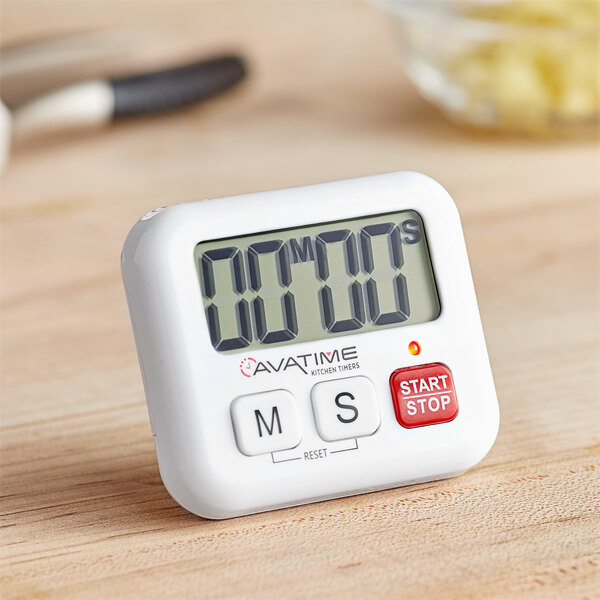 AvaTime Digital 100 Minute Kitchen Timer